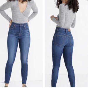 Madewell Curvy High Rise Skinny Jeans Size 28P